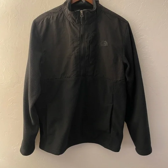 The North Face Men's Quarter Zip Fleece Jacket - Picture 1 of 2